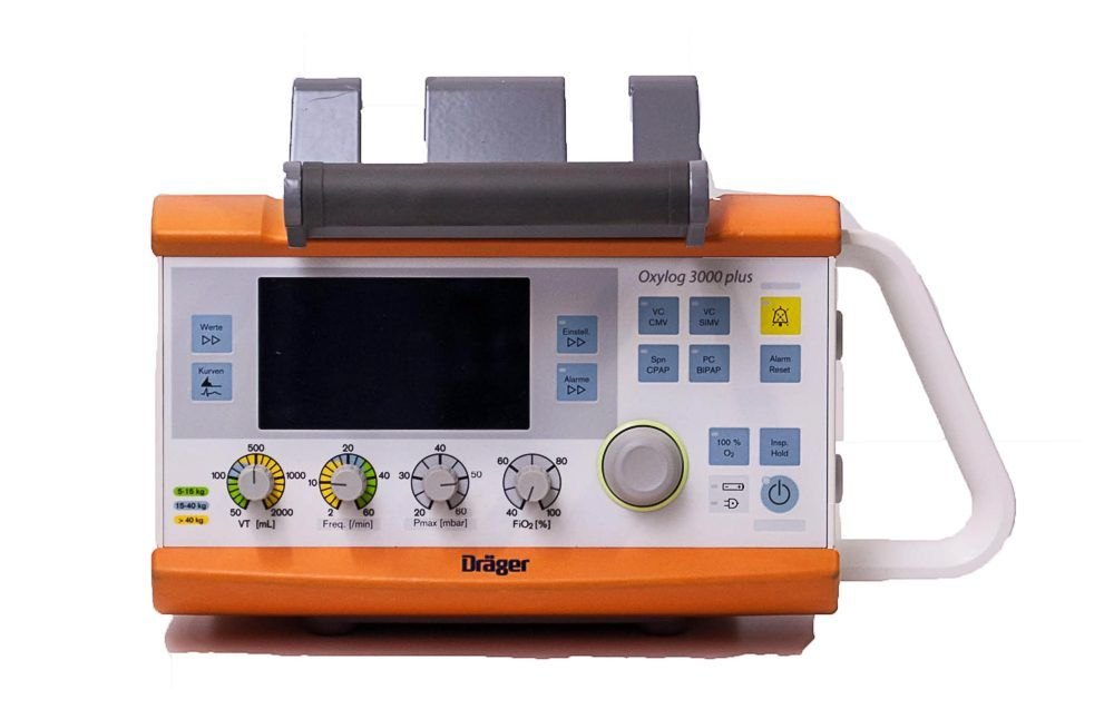 Drager Oxylog 3000 Transport Ventilator