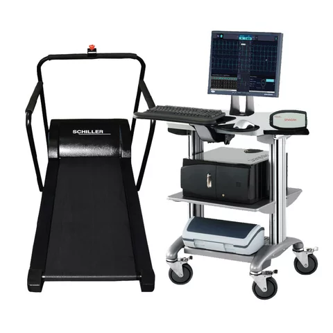 Schiller Spandan Stress Test Machine with Spiro PC PFT CS 20